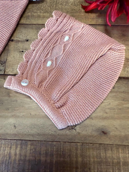 3-Piece Baby Knit Outfit Set, Sweater, Pants and Hat for Boys and Girls